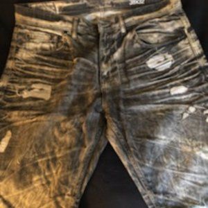 D-Lux Denim Men's Distressed Jeans